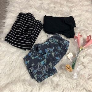 2 shirts 1 pants Set of clothes ❤️